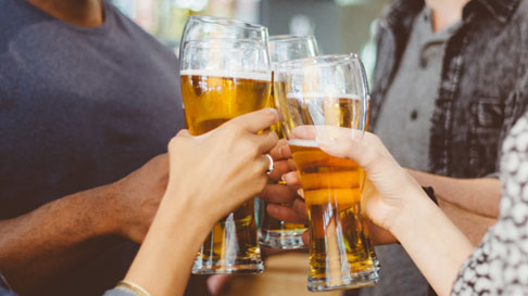 beer glass cheers